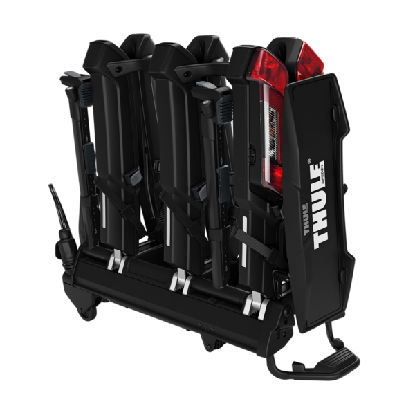 Thule Epos  Klappbarer Anhängerkupplungs-Fahrradträger für 3 Fahrräder – Bild 4